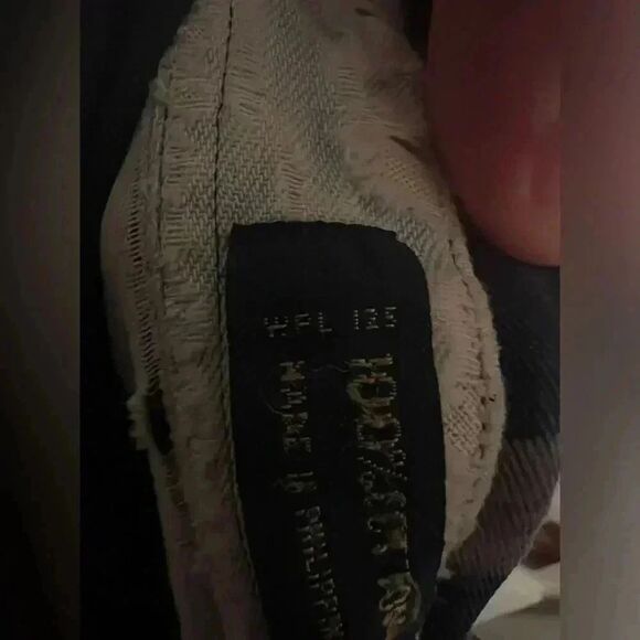 Rare Vintage Chaps x Polo Ralph Lauren Chaps All Over Print Button Down Navy - Picture 7 of 7